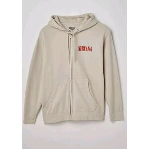 Men's Nirvana In Utero Hoodie Sweatshirt Sz Small